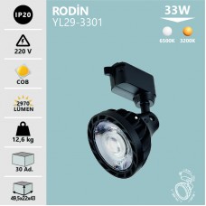 33W RODIN RAY SPOT 6500K